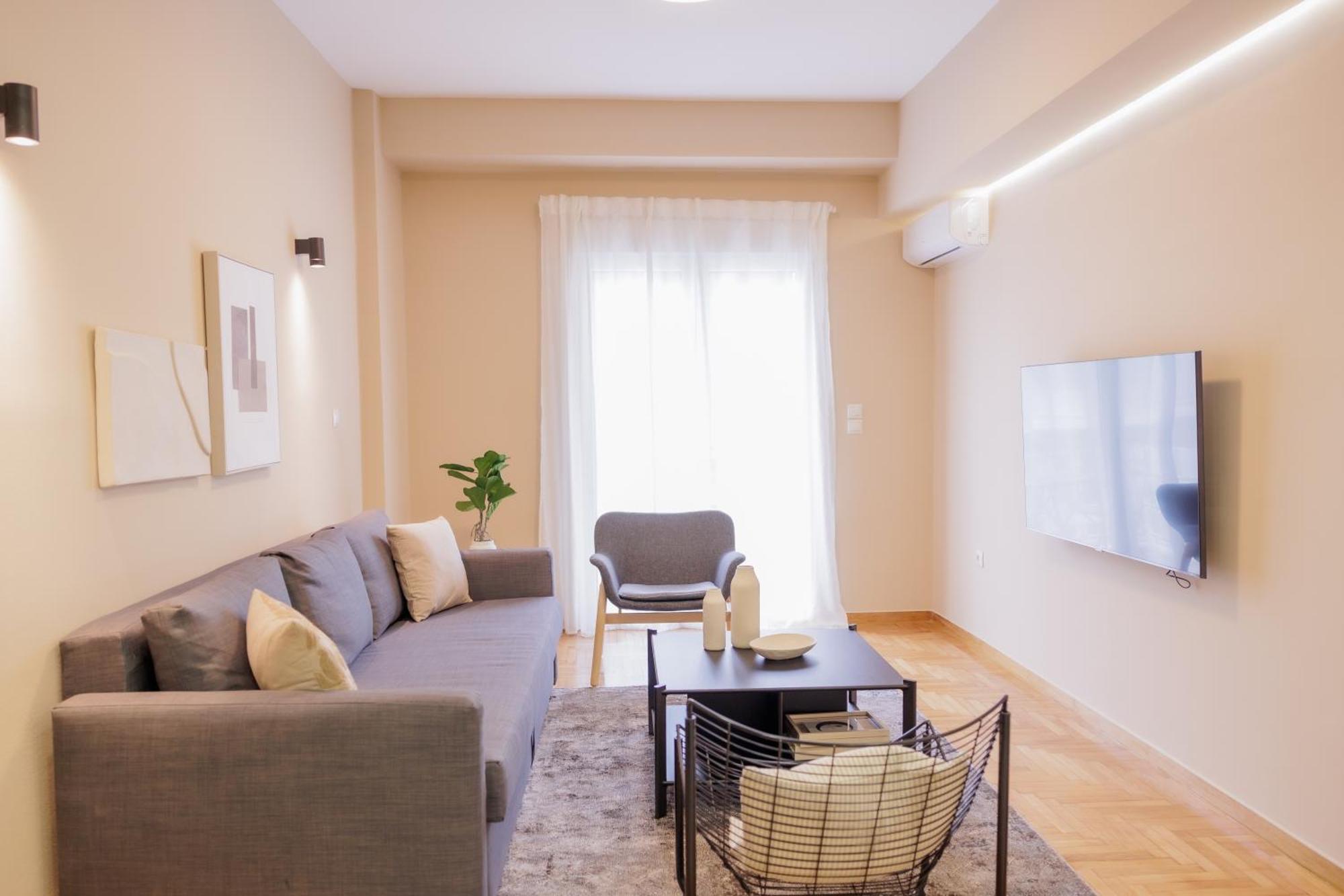 Modern 2Bdr Apt - 2' To Metro - Direct To Acropolis Athens Exterior photo